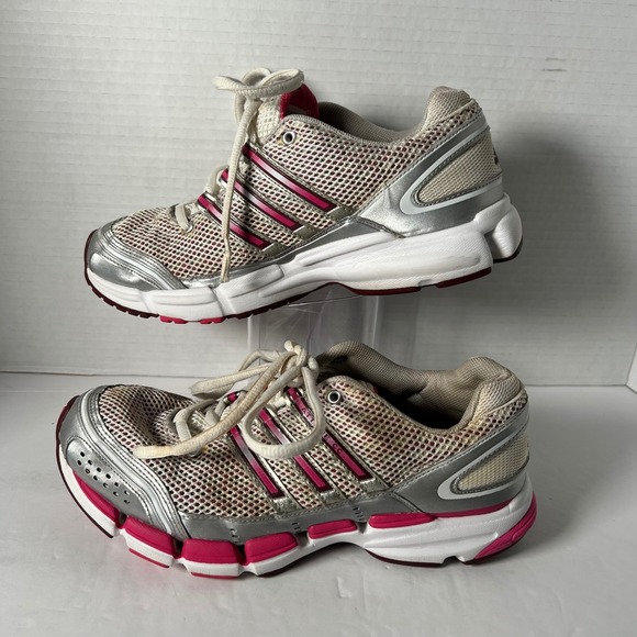 adidas Shoes - Adidas ClimaCool 2008 Silver Pink White Running Shoes Womens‎ 7 054150